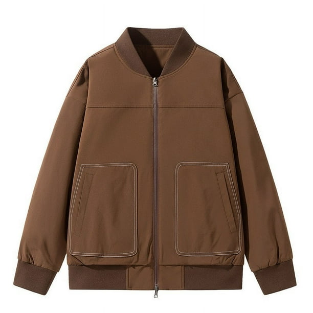 Puntoco Chaqueta/Abrigo Informal Con Capucha De Manga Larga Para Trabajo Al Aire Libre Y Moda Para Hombre