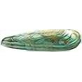 thumbnail image 3 of Assiette Triangulaire Grenade Rouge 1062-6, Turquoise & Marron - Ensemble de 2, 3 of 4