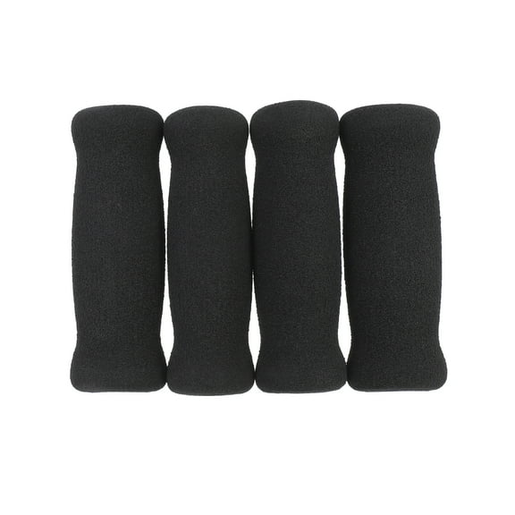4pcs Bicycle Handlebar Grips Silicone Nitrile Rubber Black Bike Handle Grips Cycling Handlebar Covers Accessories