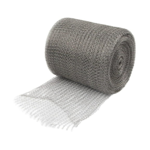 yotijay Stainless Steel Wire Mesh Elastic Hardware Cloth House Rustproof Hole Filler 6m
