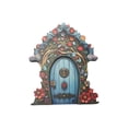 thumbnail image 1 of Puertas de hadas para árboles, puerta de hadas en miniatura para exteriores, decoración de árboles, accesorios de jardín, 1 of 9