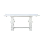 Linon Mcleavy Dining Table White