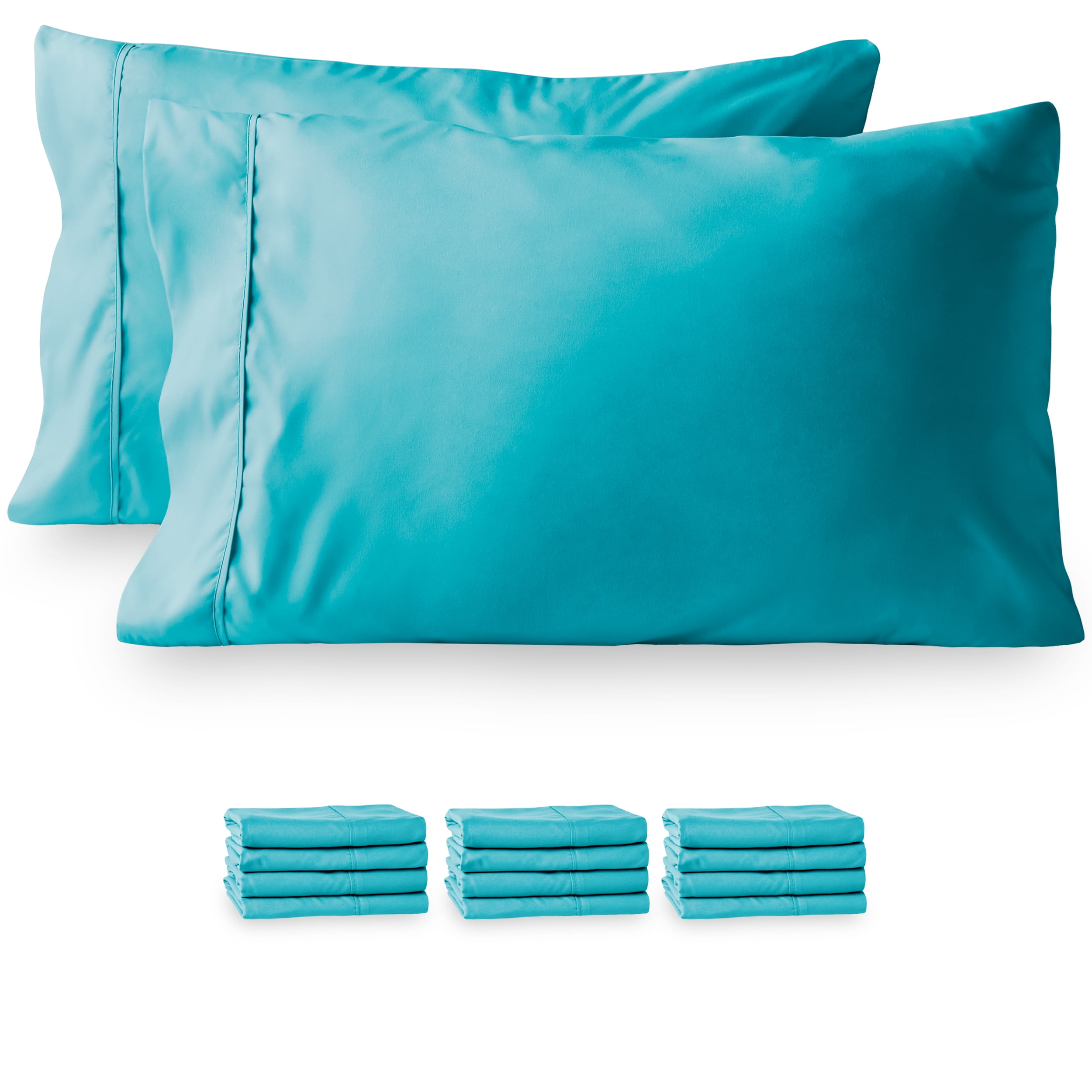 Bare Home Premium 1800 UltraSoft Double Brushed Microfiber Bulk Pack