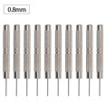 thumbnail image 4 of 10Pcs Watch Repair Tool Pin Punch 0.7-1.0Mm Watchmaker Spare Parts Jewelry Making Tool Band Strap Bracelet Pin Link Remover 0.8Mm Fangkenuo, 4 of 9