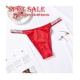 thumbnail image 2 of El Secreto De Victoria 2022 Nuevas Bragas Sexy Sin Costuras Para Las Mujeres De Lujo Carta De Diamantes De Imitación Lencería G String Diseño De Marca ho.new ZBPYpangjing, 2 of 4