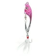 thumbnail image 1 of Señuelo de pesca artificial con anzuelo giratorio de aleación de zinc, con lentejuelas, accesorio para swimbait, color rosa, 1 of 9