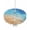 Blue, variant on Fsddascl Burnt Orange Ombre Coastal Outdoor Tablecloth - 54 Inch Round Dining Table Cover, Summer Nautical Beach Ocean Seaside Waterproof Outdoor Table Cloth with Umbrella Hole & Zipper for Patio