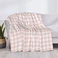 thumbnail image 3 of Yiaed Checkboard Print Blanket Throw Blanket Soft Cozy Flannel Blanket for Home Bed Sofa Couch Chair-50"x40", 3 of 6