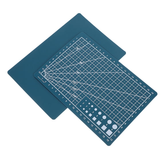 WASHWEPE 2Pcs Rotary Cutting Mats Self Healing Surface for Artists Hobbyists Quilting Pads