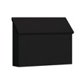 thumbnail image 1 of Salsbury Industries 4610BLK, Black Traditional Mailbox, Standard, Horizontal Style, 1 of 5
