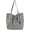 Black-thin Stripe, variant on Fashion Fringe Shouler Bag Canvas Handbag for Women Girls Stripe Hobo Tote Bag