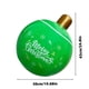 thumbnail image 3 of Muñeco de Nieve Inflable Navideño para Decoración de Jardín Al Aire Libre | Accesorio para Fiestas Navideñas con Luces Led Integradas | Inflable Resistente a La Intemperie de 1,8 M para Uso En Interi, 3 of 7