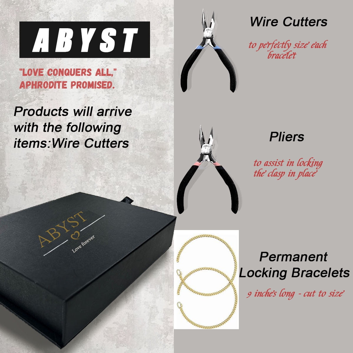 【Official Product】Unisex Permanent Couples Bracelets with Special Clasp - Perfect Date Night Gift for Anniversary and Birthday Fashion