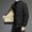 Black, variant on LVHAOGJOB Fleece Jackets for Men Sherpa Lined Windbreaker Big and Tall Full Zip Outdoor Stand Collared Mens Coats with Pockets
