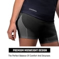 thumbnail image 3 of Hayabusa Women's Essential T-Shirt - Logo Graphic, Cotton Blend, Athletic Cut - Midnight, Medium, 3 of 6