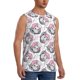 thumbnail image 2 of Balery Poodle Dog Camisetas sin mangas para hombre, absorbe la humedad y protege contra el mal olor.-X-Large, 2 of 7