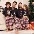 thumbnail image 2 of Pijamas de Navidad a juego para la familia, conjunto de ropa de dormir para madre e hija, Tops y pantalones, 2 piezas, 2023, 2 of 3