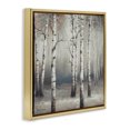thumbnail image 3 of Stupell Industries Traditional Birch Trees with Misty Haze Gold Floating Frame Canvas Art, 25 x 25, by Michael Marcon, 3 of 8