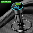 thumbnail image 3 of 66W 3USB Car Charger Fast Charging PD20W Quick Charge Phone Charger, 3 of 6