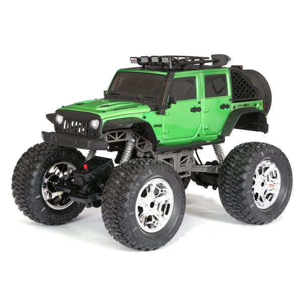 New Bright RC 110 Scale Remote Control Heavy Metal 4X4 Truck Wrangler