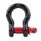 thumbnail image 1 of Heavy Duty Galvanized Shackles D Ring 2T 4,400lbs Capacity for Vehicle Recovery Towing, 1 of 5