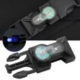 thumbnail image 4 of Lámpara de supervivencia para casco práctica luz de casco para exteriores IPX8 de nailon con hebilla de liberación UTX de 25 cm/10 pulgadas para accesorios de películas para LHCER Otros, 4 of 8