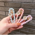 thumbnail image 2 of Accesorios para el cabello, flor llena de perlas de imitación con incrustaciones de gota de agua en forma de horquilla, dulce mujer, niña, niños, pinza para el cabello, fiesta diaria, citas, accesorios de rendimiento brillar Electrónica, 2 of 4