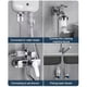 thumbnail image 5 of Núcleos Filtro Purificador para Grifo Repuesto Algodón PP Baño 4/6 Uds., 5 of 9