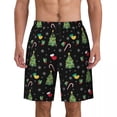 thumbnail image 2 of Swimwear Print Board Shorts Summer Green Tree Y2K Funny Beach Shorts Men Comfortable Swimming Trunks, 2 of 5