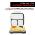 thumbnail image 5 of Lonchera térmica Redlemon tipo Bento Box 3 Divisiones sellado hermético Incluye Funda y Cubiertos, 5 of 5