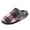 A-Pink1234, variant on Bibifish Mens Womens Plush Slippers Plaid Print Closed‑Toe Plush Flat Sole Winter Indoor Warm Fleece House Slippers