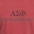 thumbnail image 3 of CafePress - Delta Sigma Phi Grayscale Stacked Logo T Shirt - Mens Comfort Colors Shirt, 3 of 5