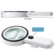 thumbnail image 2 of 30x High Handheld Powerful Magnifier With 12 Led Lights, Best Giant Illuminated Magnifier For Reading, Examination, Exploration, Hobby And Current, 2 of 4