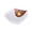 Transparent White, variant on Impresserve 8oz Clear Plastic Fancy Square Bowls - 4 Count