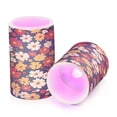 thumbnail image 7 of Yayeee Flameless Candles with Remote Flickering Battery Operated Multi Color Changing, Red Floral, 7 of 7
