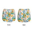thumbnail image 5 of Lsque Colorful Fruits Printed Women's Running Shorts with Liner Pockets,Elastic Quick Dry Workout Athletic Gym Yoga Shorts,Womens High Waist Shorts-X-Large, 5 of 9