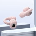 thumbnail image 1 of Audífonos con clip para la oreja Audífonos inalámbricos dinámicos compatibles con Bluetooth (rosa), 1 of 6