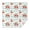 Pioneer Flower Floral-3, variant on Pioneer Flower Floral Print Pattern Square Tablecloth, Waterproof Wipeable Spillproof Washable Table Cover for Home Kitchen Party Decor, 42"x42"