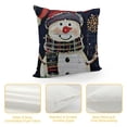 thumbnail image 4 of SHANXI Christmas Cute Decorative Throw Pillow Covers Winter with Pillow Cushion Cover Home Decor Pillowcase for Sofa Bed 20x20in, 4 of 5