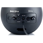 GEAR4 PG776G 30W Angry Birds Portable Speaker with Subwoofer and Bass Control, Black Bird