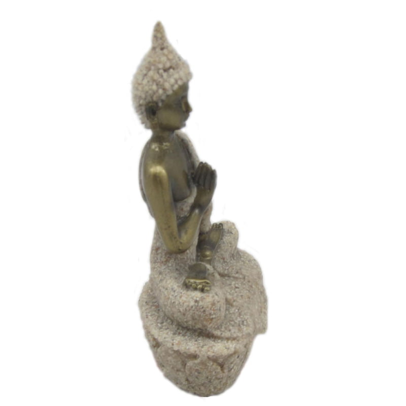 Generic The Hue Sandstone Meditation Buddha Statue Sculpture Hand Carved Figurine #2