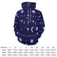 thumbnail image 2 of Starry Night Sky Pattern 3d Sweatshirts Hoodie Fashion Casual Personality Men's Women Street Hoodie Pullovers Long Sleeve Comfortable Top, 2 of 6