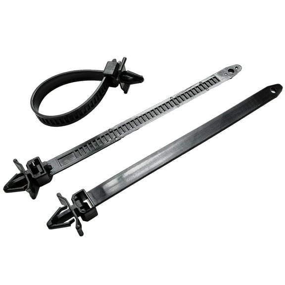 100pcs Self-locking Cable Tie Car Chassis Bundling Wire Harness Fastener Clips Nylon ZipsTie Push Mounting Auto Fastener