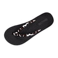 thumbnail image 3 of HNMKIU High Heeled Platform Bohemia Style Flower Custom Flip Flops for Women Summer Beach Sandals Womens Slippers Casual White,6.5, 3 of 8
