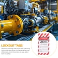 thumbnail image 3 of OULII 10pcs Warning Tags Tags PVC Multi Industrial Equipment Safety Tags, 3 of 8