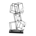 thumbnail image 3 of Estatua abstracta de Thinker, adorno de escritorio de aleación, colección única de escritorio para dormitorio, oficina, gabinete novedoso, decoración, 3 of 8