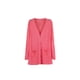 thumbnail image 1 of Qarigey Abrigo de moda chal de punto chaqueta de verano exquisito regalo dulce lavable ropa de mujer mano de obra fina cárdigan suelto Abrigos y chamarras Melon rojo Qarigey AP013515-04, 1 of 6