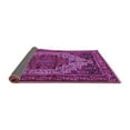 thumbnail image 2 of Ahgly Company Indoor Square Persian Purple Traditional Area Rugs, 5' Square, 2 of 4