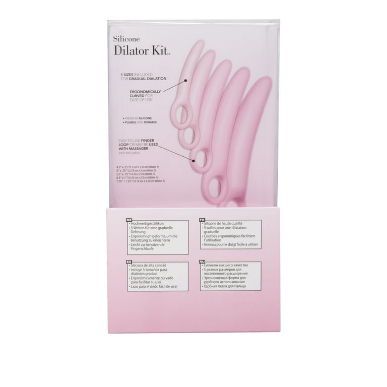 CalExotics Inspire Silicone Ergonomic Adult Toys - 5-Piece Dilator Set,  Pink - Walmart.com