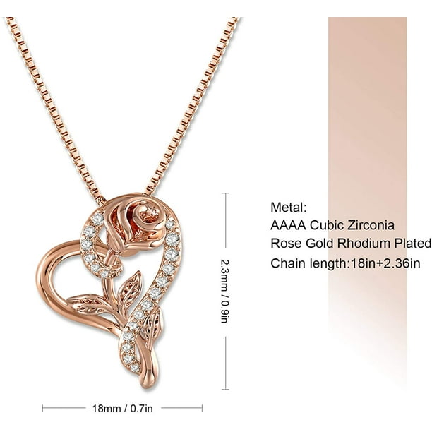 Pendant rose clearance